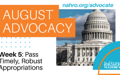 Pass Timely, Robust Funding for HUD Programs – August Advocacy Week 5