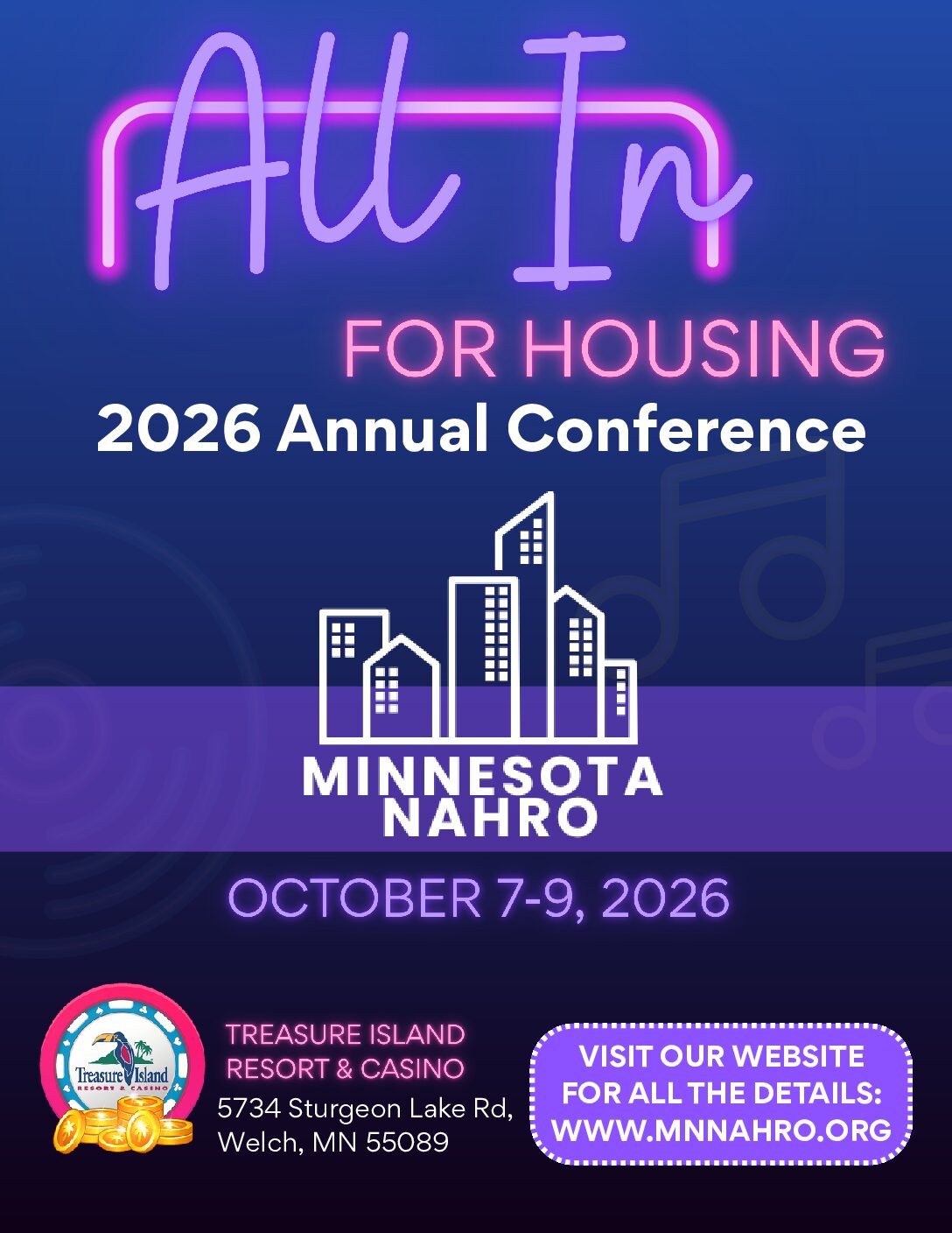 Minnesota NAHRO Logo Celebrating 70 years